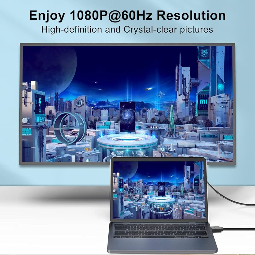 SHULIANCABLE HDMI to VGA アダプタ, HDMI 71QS5BobQAL._UF1000,1000_QL80_.jpg